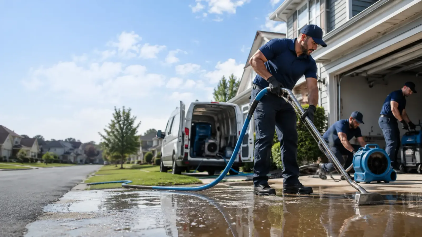 Flood Damage Restoration in Berlin Center, OH